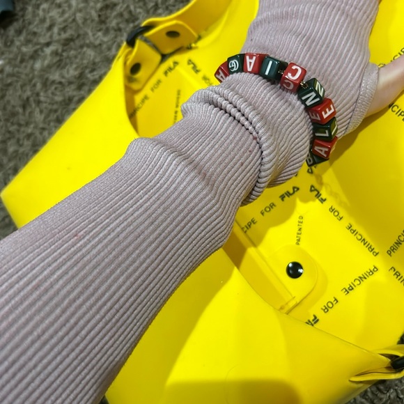 Makio Hasuike X Fila Yellow Foam Crossbody Messenger Collab - Picture 5 of 8